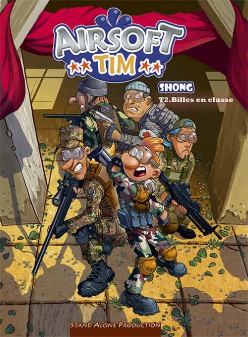 Couverture BD Airsoft Tim Tome2