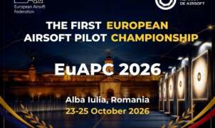 THE FIRST EUROPEAN AIRSOFT PILOT CHAMPIONSHIP EUAPC 2026 Alba lulia, Romania 23-25 October 2026